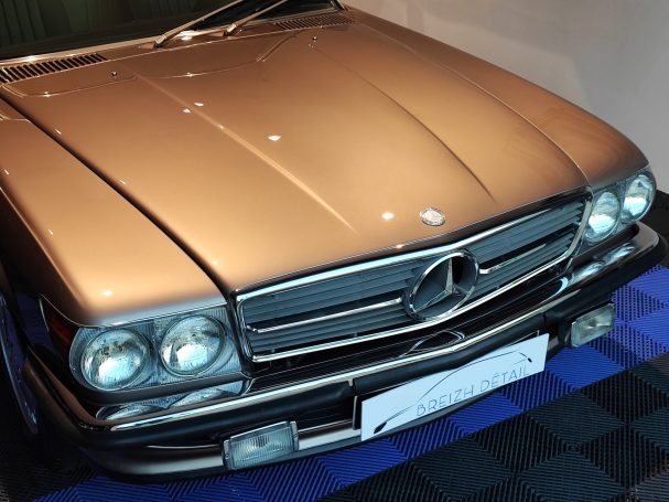 Pose céramique protection longue durée voiture à Chateaubourg