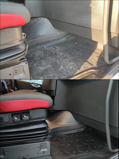 Nettoyage intérieur poids lourds utilitaire professionnel à Erbrée proche de Vitré