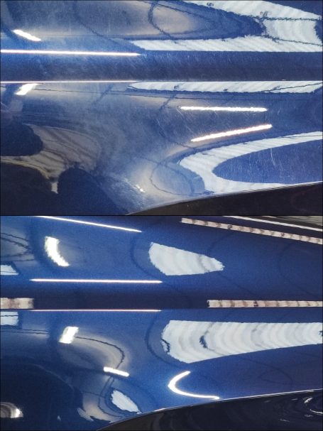 Lustrage polissage carrosserie véhicule neuf auto à Vitré, près de Chateaubourg et Laval